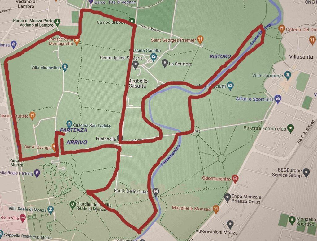 Percorso 10km