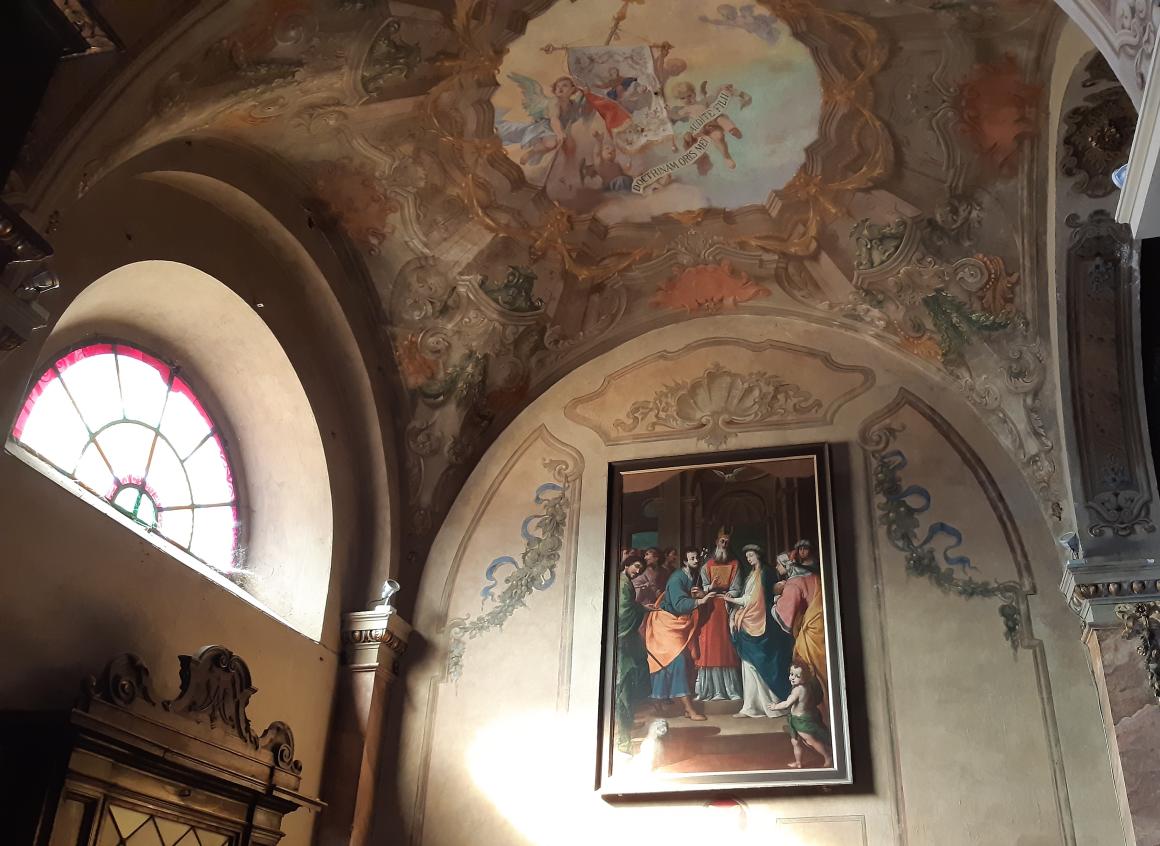 Interno della Chiesa di Santa Maria al Carrobiolo di Monza