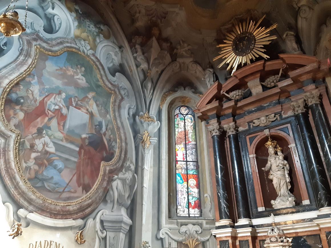 Particolare di cappella laterale del Duomo di Monza