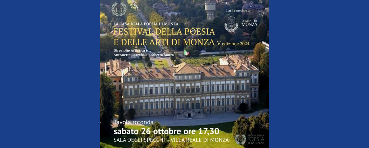 FESTIVAL DELLA POESIA E DELLE ARTI DI MONZA