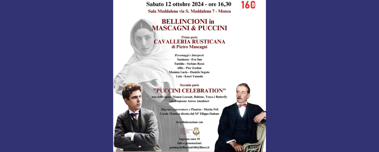 BELLINCIONI IN MASCAGNI E PUCCINI